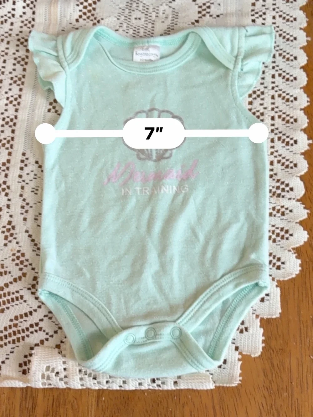 The Beaufort Bonnet Company Mint, Lavender & Floral Baby Onesie Set